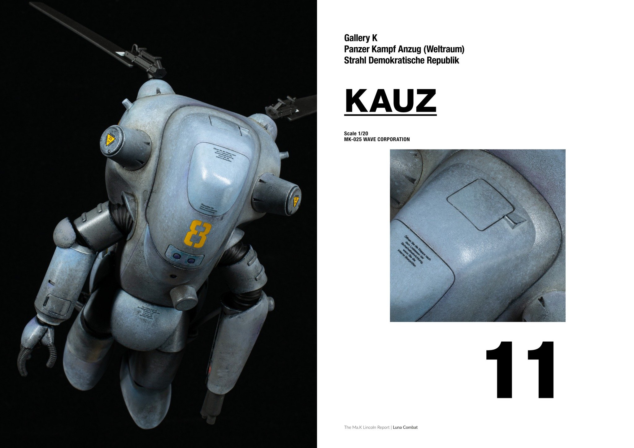 LUNA COMBAT is coming!! The Official Ma.K Book in English LUNA COMBAT is coming!! The Official Ma.K Book in English